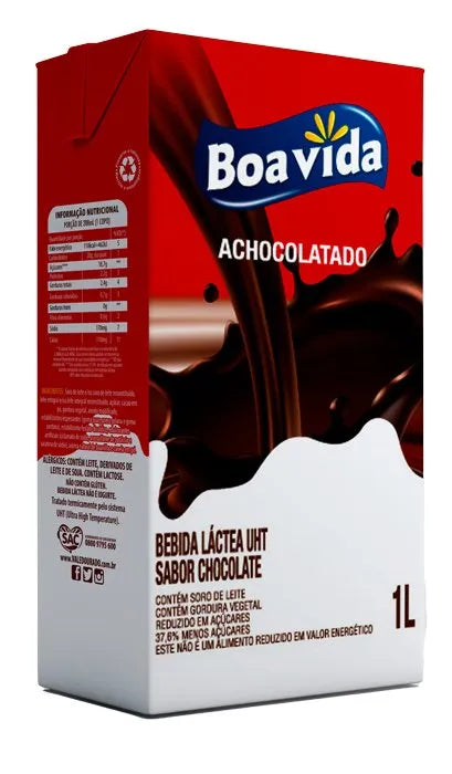 BEB LACTEA ACHOC UHT BOA VIDA 1LT