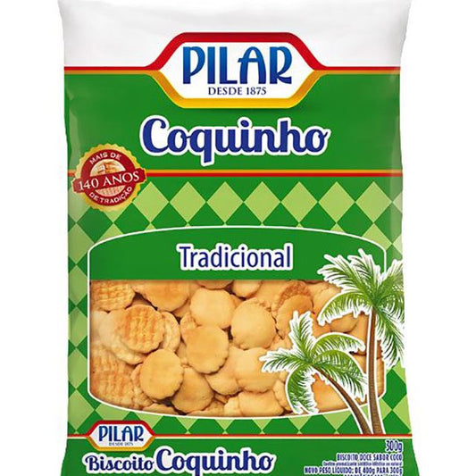 BISCOITO COQUINHO PILAR 300G