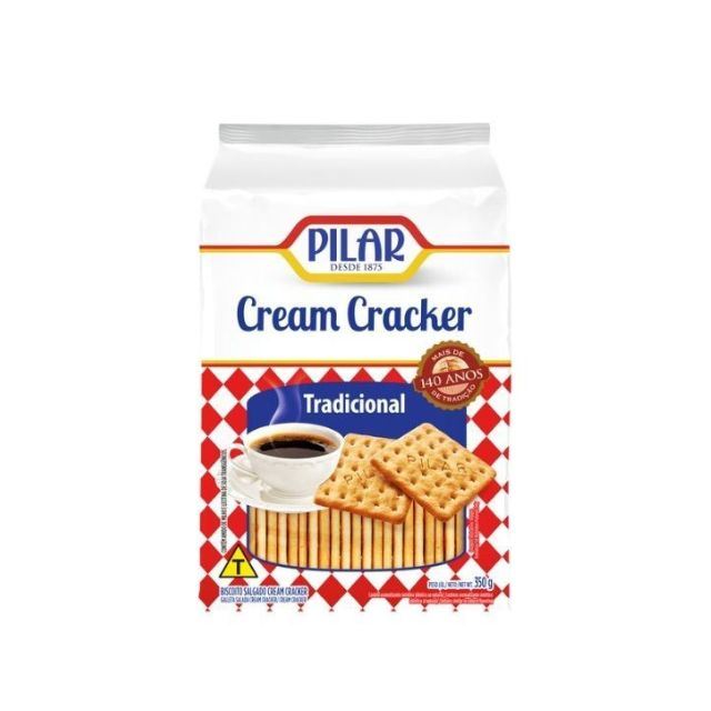 BISCOITO CRACKER TRAD PILAR 350G