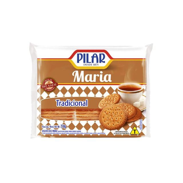 BISCOITO MARIA TRAD PILAR 307G