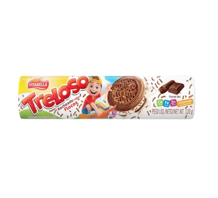 BISC REC TRELOSO FLOCOS 120G