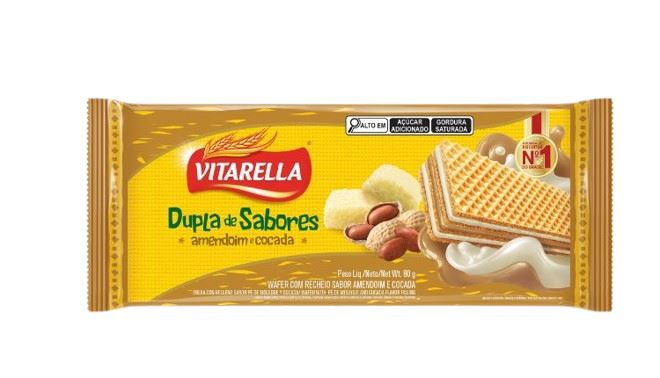 BISC WAFER COCADA AMEND VITARELLA 80G