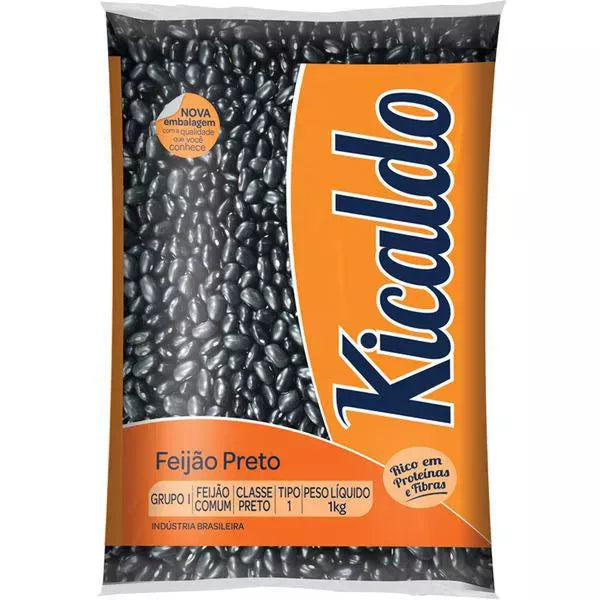 FEIJAO PRETO TP1 KICALDO 1KG