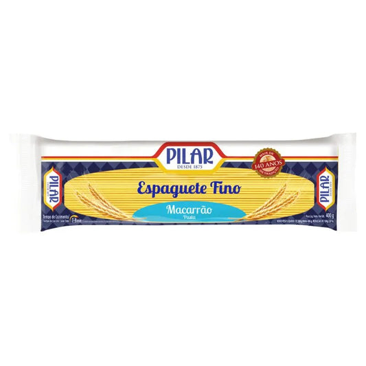 MACARRAO ESPAG FIN PILAR 400G