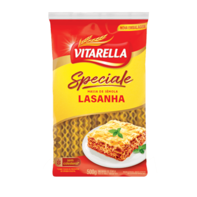 MACARRAO LASANHA VITARELLA 500G