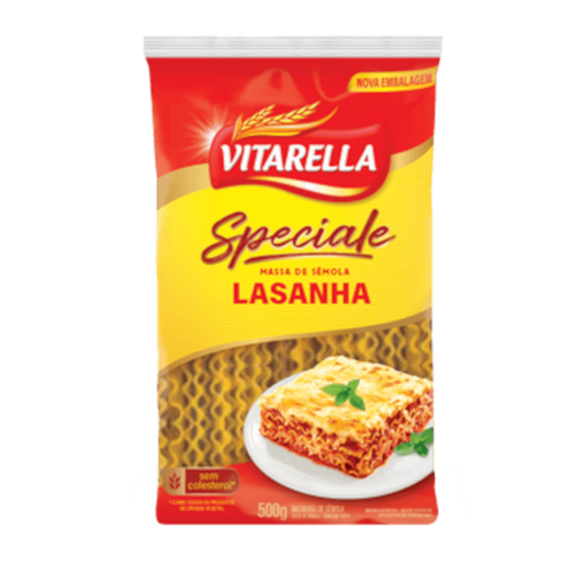 MACARRAO LASANHA VITARELLA 500G