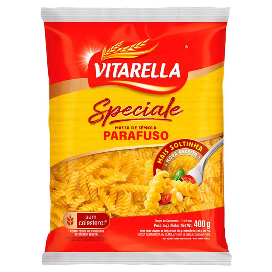 MACARRAO PARAF MSS SEMOLA VITARELLA 400G