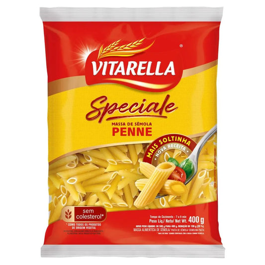 MACARRAO PENNE MSS SEMOLA VITARELLA 400G